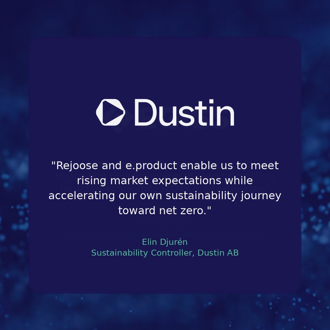 Dustin case story — Empowering sustainable IT procurement at scale